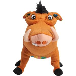 Disney The Lion King 30th Anniversary Pumbaa Small Plush Stuffed Animal, Warthog, Kids Toys for Ages 2 Up by Just Play