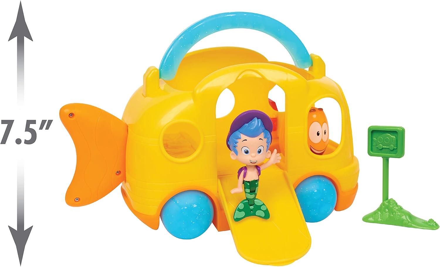 image:imageBubble Guppies Swimsational School Bus Kids Toys for Ages 3 Up by Just PlayStandard Packaging