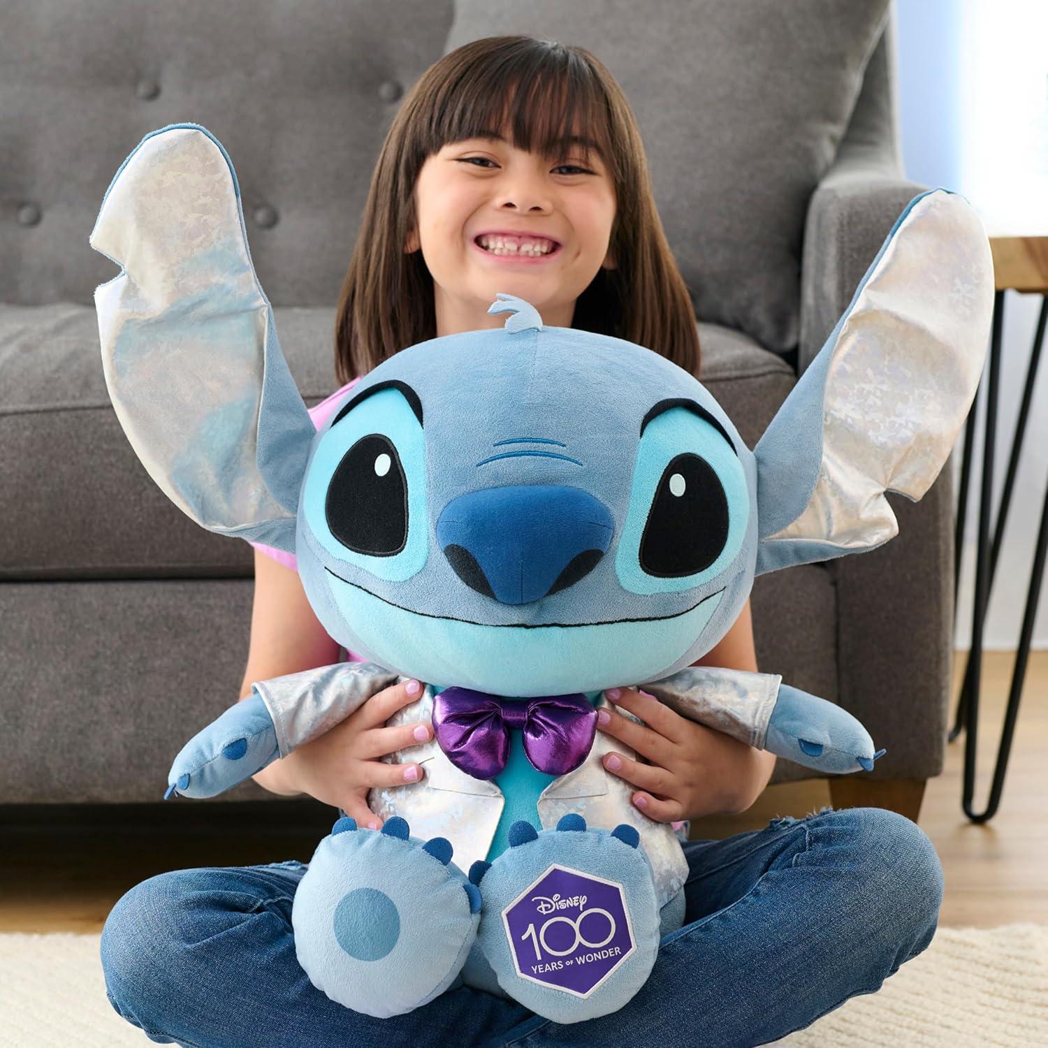 image:imageDisney100 Years of Wonder Stitch 29inch Jumbo Plush Stuffed Animal Blue Alien OnceinaLifetime Exclusive Kids Toys for Ages 3 Up by Just Play