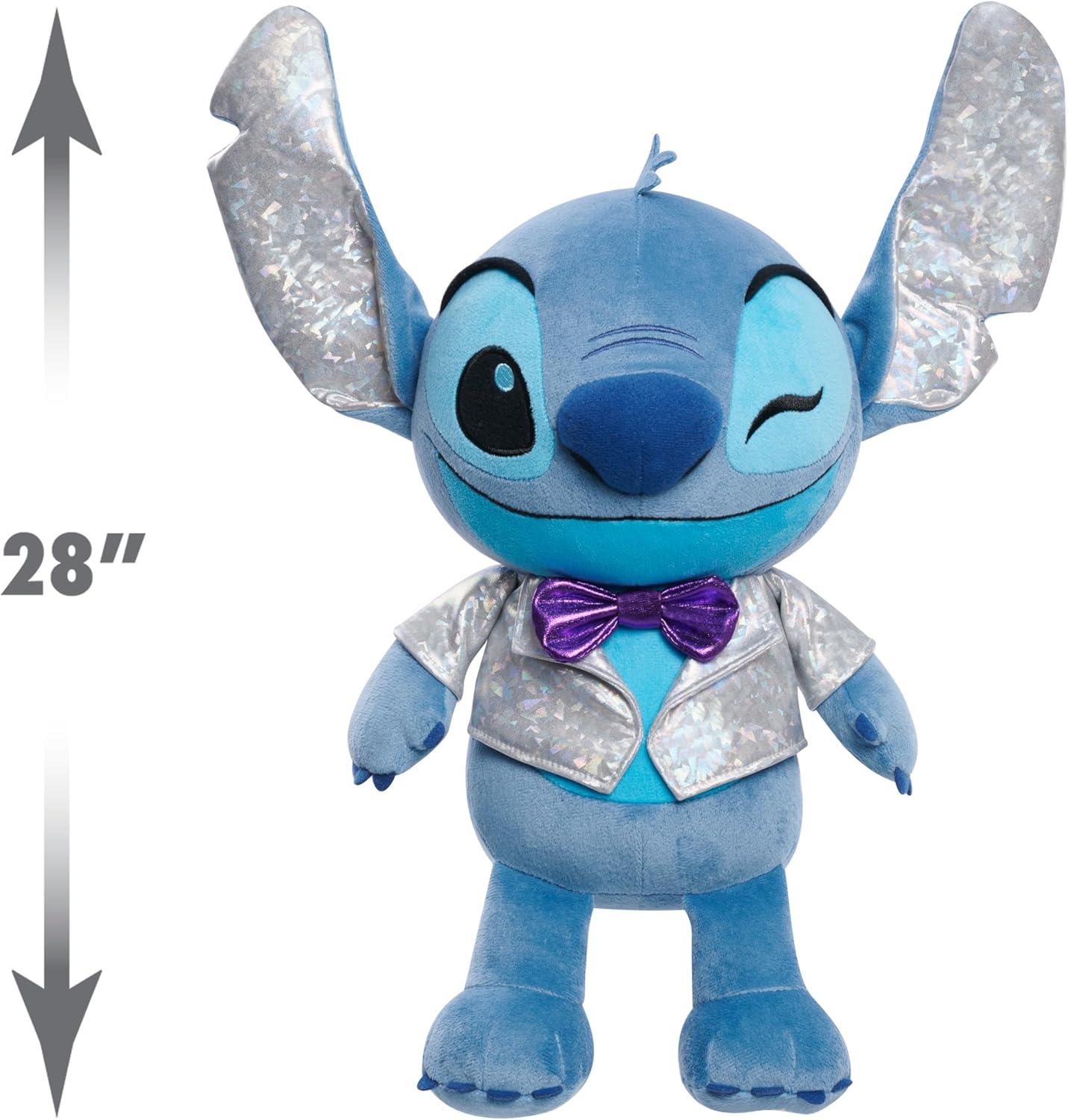 image:imageDisney100 Years of Wonder Stitch 29inch Jumbo Plush Stuffed Animal Blue Alien OnceinaLifetime Exclusive Kids Toys for Ages 3 Up by Just Play
