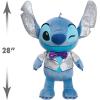 Disney100 Years of Wonder Stitch 29-inch Jumbo Plush Stuffed Animal, Blue, Alien, Once-in-a-Lifetime Exclusive, Kids Toys for Ages 3 Up by Just Play