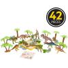 National Geographic Kids Tub of Realistic Dinosaur Toy Figures, Packaging from Recycled Material, Storage Container, Kids Toys for Ages 3 Up, Amazon Exclusive(Fossil Expedition)