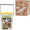 National Geographic Kids Tub of Realistic Dinosaur Toy Figures, Packaging from Recycled Material, Storage Container, Kids Toys for Ages 3 Up, Amazon Exclusive(Fossil Expedition)