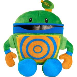 Team Umizoomi Beans Plush, 7-inch Collectible Plush, Made with Soft and Cuddly Fabrics, Bot, Kids Toys for Ages 3 Up by Just Play(Small)