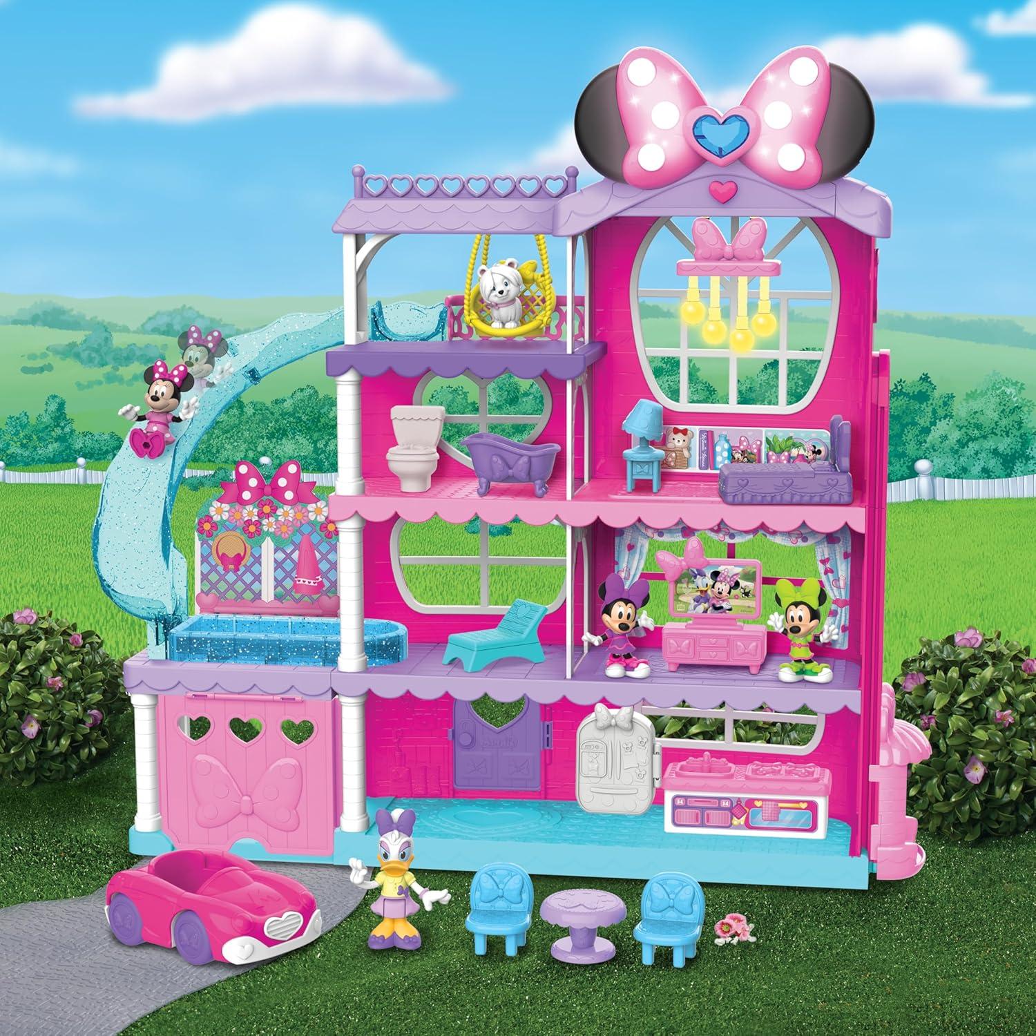 image:imageJust Play Minnie Mouse Ultimate Mansion Playset Kids Toys for Ages 3 Up