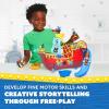 Disney Junior Mickey Mouse Funhouse Treasure Adventure Pirate Ship with Bonus Figures, 18-Piece Toy Figures and Playset, Kids Toys for Ages 3 Up, Amazon Exclusive by Just Play