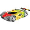 Hot Wheels Color Crashers Cyber Speeder Vehicle, 10-Inch Blue Motorized Toy Car with Lights and Realistic Racing Sounds, Kids Toys for Ages 3 Up by Just Play(Yellow)