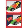 Hot Wheels Color Crashers Cyber Speeder Vehicle, 10-Inch Blue Motorized Toy Car with Lights and Realistic Racing Sounds, Kids Toys for Ages 3 Up by Just Play(Red)