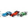 Hot Wheels Color Crashers Cyber Speeder Vehicle, 10-Inch Blue Motorized Toy Car with Lights and Realistic Racing Sounds, Kids Toys for Ages 3 Up by Just Play(Green)