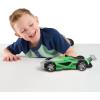 Hot Wheels Color Crashers Cyber Speeder Vehicle, 10-Inch Blue Motorized Toy Car with Lights and Realistic Racing Sounds, Kids Toys for Ages 3 Up by Just Play(Green)