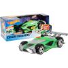 Hot Wheels Color Crashers Cyber Speeder Vehicle, 10-Inch Blue Motorized Toy Car with Lights and Realistic Racing Sounds, Kids Toys for Ages 3 Up by Just Play(Green)