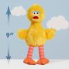 Sesame Street Friends Cookie Monster, Big Bird, and Oscar 8-inch 3-piece Sustainable Plush Stuffed Animals Set, Kids Toys for Ages 18 Month by Just Play