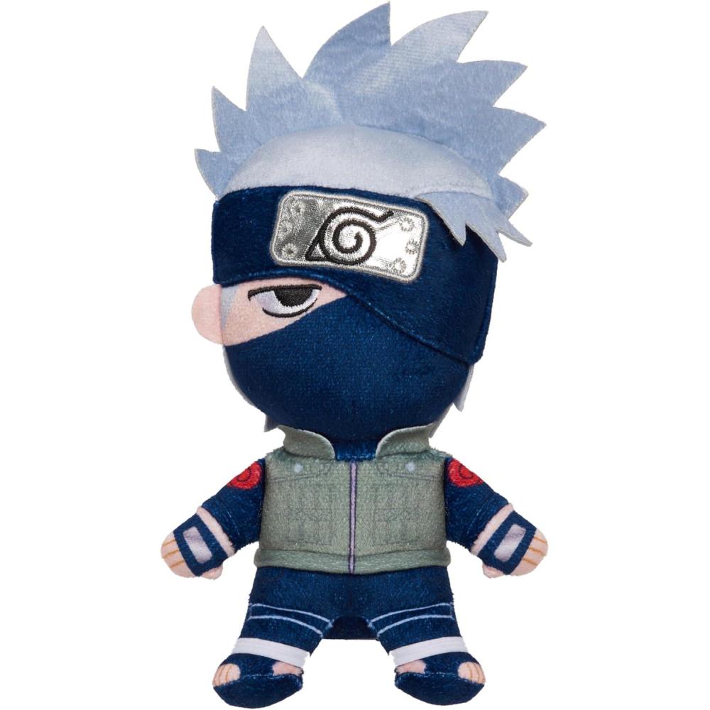 image:imageJust Play Naruto Small 7 Inch Kakashi Plushie Multicolor Anime Easter Basket Fillers Gifts Presents Kids Toys for Ages 3 Up