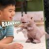JURASSIC WORLD Rebirth Roaring T. rex, 10.5 Inch Interactive Plush Dinosaur Toy, Boys and Girls Ages 3 and Up, Kids Toys for Ages 3 Up by Just Play