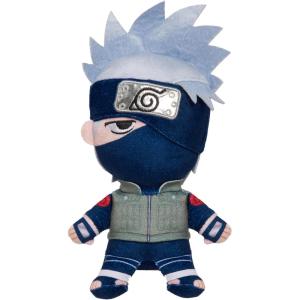 Just Play Naruto Small 7 Inch Kakashi Plushie, Multicolor, Anime, Easter Basket Fillers, Gifts, Presents, Kids Toys for Ages 3 Up