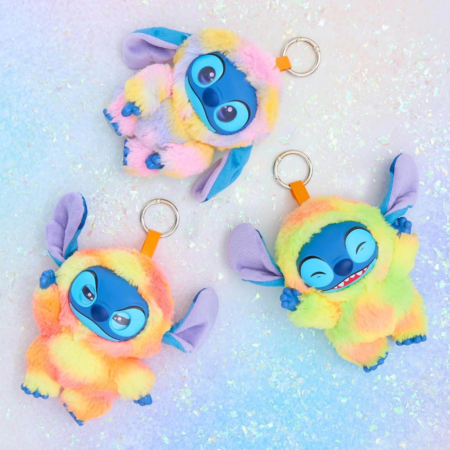 image:imageDisney Stitch Snow Cone Swirl VinylFace Plush Blind Box Collectible Toy VinylFaced Plush ClipOn Surprise 5Inch Stuffed Toy ShortRun Drop Ages 8 and up