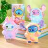 Disney Stitch Snow Cone Swirl Vinyl-Face Plush Blind Box Collectible Toy, Vinyl-Faced Plush Clip-On Surprise, 5-Inch Stuffed Toy, Short-Run Drop, Ages 8 and up
