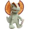 JURASSIC WORLD Dinosaurs Plush Dilophosaurus Stuffed Animals, Kids Toys for Ages 3 Up by Just Play