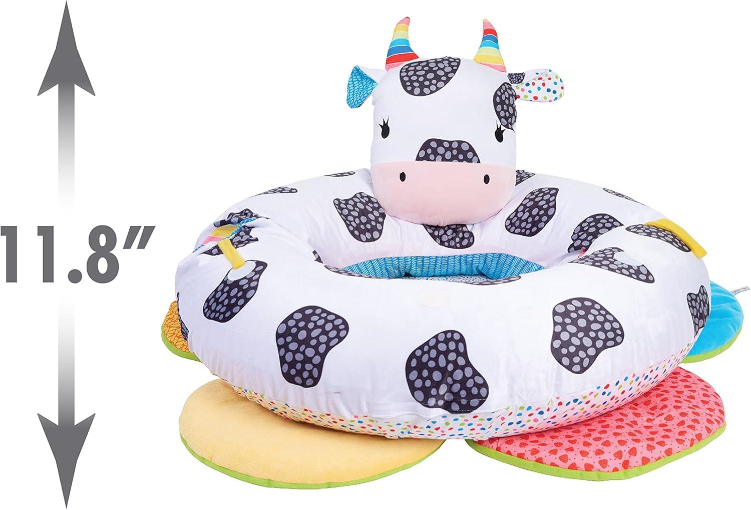 image:imageEarly Learning Centre Blossom Farm Martha Moo Sit Me Up Cozy Sensory and Physical Development Infant Toy Kids Toys for Ages 0 Amazon Exclusive