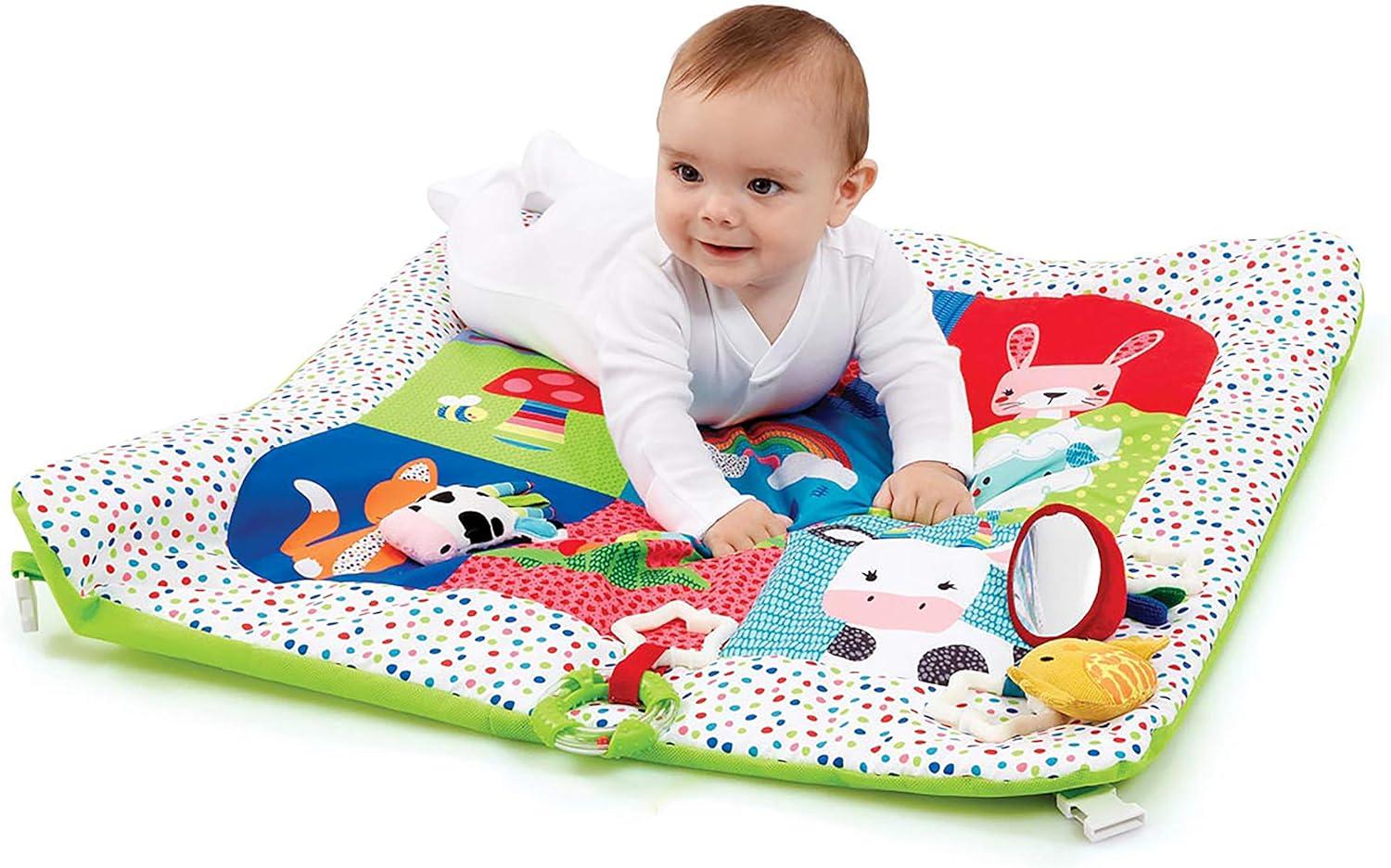 image:imageEarly Learning Centre Blossom Farm Playmat amp Arch Physical Development Hand Eye Coordination Stimulates Senses