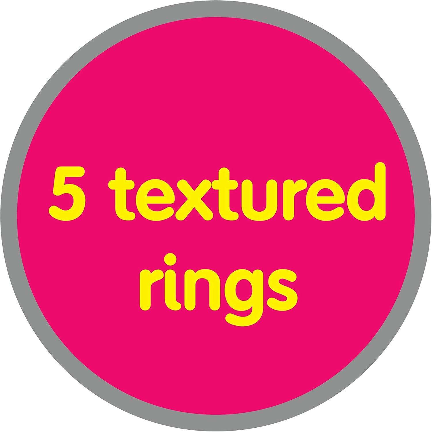 image:imageEarly Learning Centre Little Senses Glowing Stacking Rings Stimulates Senses Fine Motor Skills Hand Eye Coordination Kids Toys for Ages 06 Month Amazon Exclusive