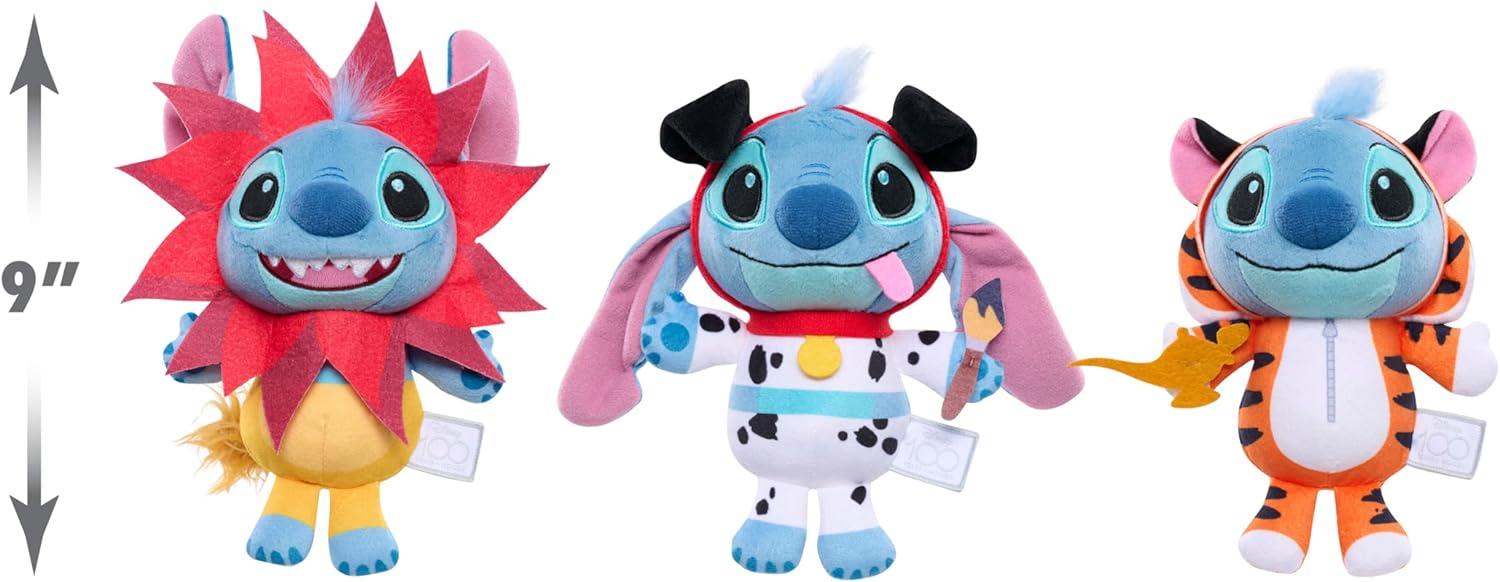 image:imageJust Play Disney100 Years of Wonder Stitch as Simba Small Plushie Stuffed Animal Officially Licensed Kids Toys for Ages 2 UpSimba