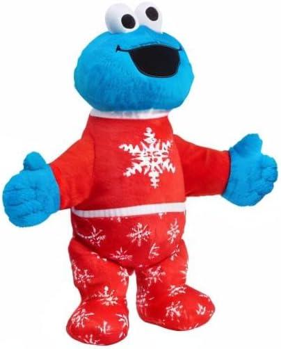 image:imageSesame Street Holiday 15inch Large Plush Elmo Stuffed Animal Red Super Soft Plush Kids Toys for Ages 18 Month by Just PlayCookie Monster