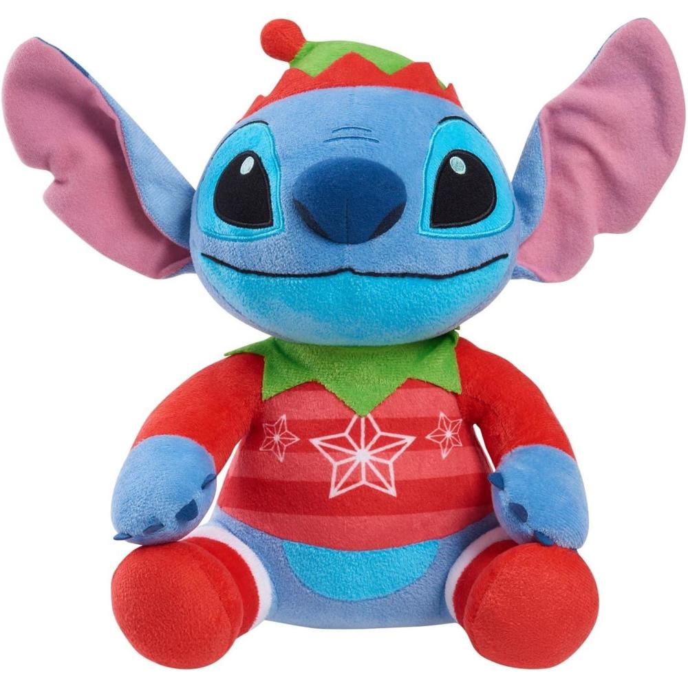 image:imageDisney Stitch Holiday Large 11inch Plush Stuffed Animal Alien Officially Licensed Kids Toys for Ages 2 Up by Just Play