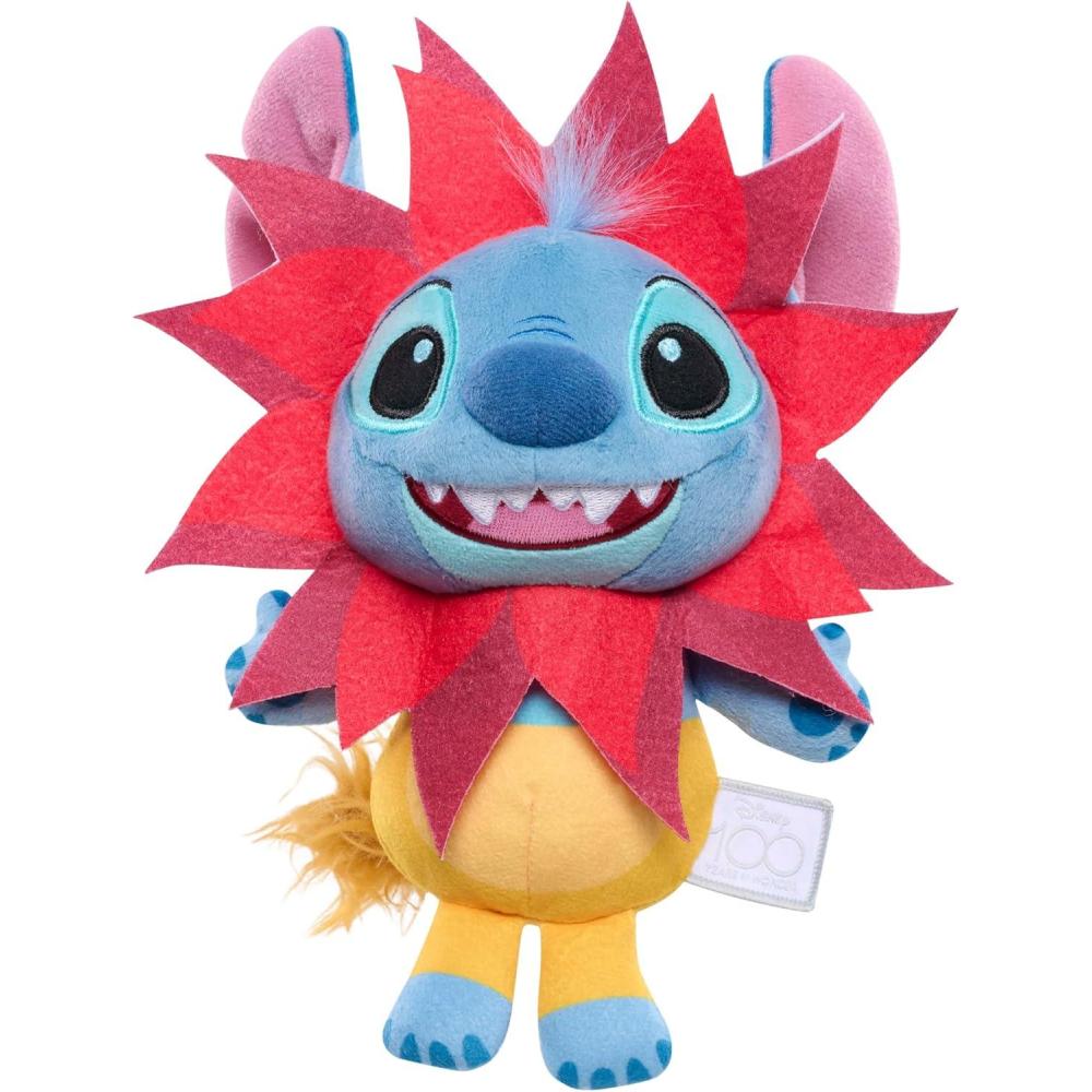image:imageJust Play Disney100 Years of Wonder Stitch as Simba Small Plushie Stuffed Animal Officially Licensed Kids Toys for Ages 2 UpSimba