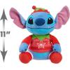 Disney Stitch Holiday Large 11-inch Plush Stuffed Animal, Alien, Officially Licensed Kids Toys for Ages 2 Up by Just Play