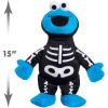 Sesame Street Halloween 15-inch Large Plush Cookie Monster Stuffed Animal, Super Soft Plush, Kids Toys for Ages 18 Month by Just Play(Cookie Monster)