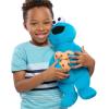 Sesame Street Sweet Love 15-inch Large Plush Cookie Monster Stuffed Animal, Blue, Soft Plushie, Kids Toys for Ages 18 Month by Just Play