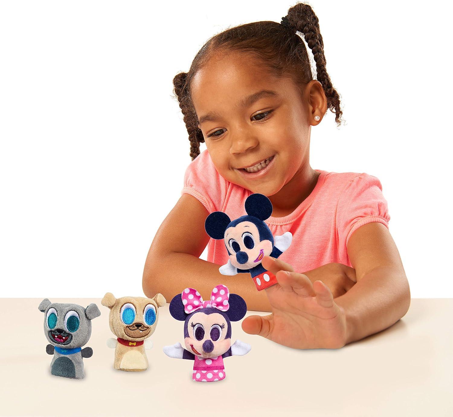 image:imageDisney Junior Music Lullabies Finger Puppets Includes Mickey Mouse Minnie Mouse Bingo and Rolly