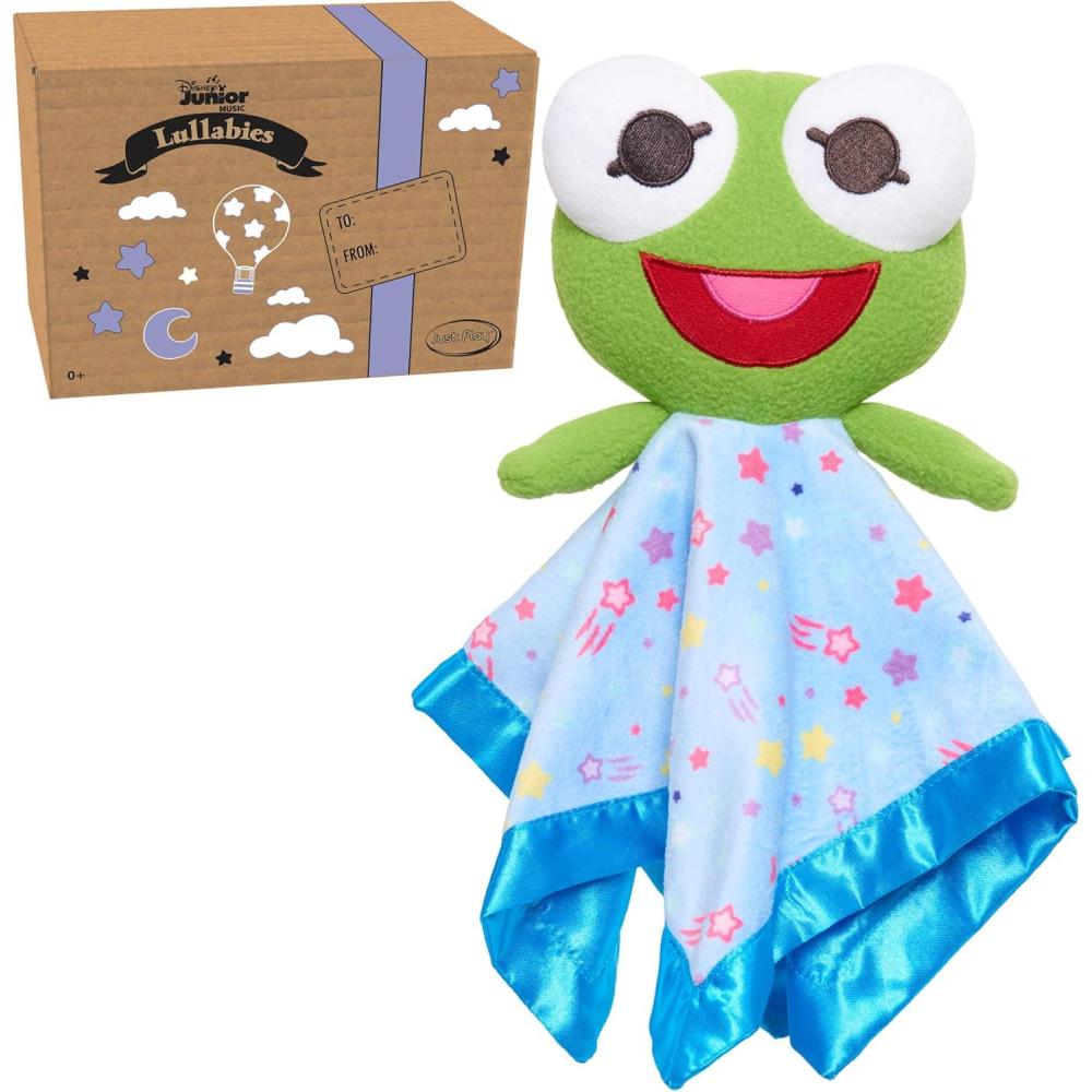 image:imageDisney Junior Music Lullabies Lovey Blankies Kermit Officially Licensed Kids Toys for Ages 0 by Just Play
