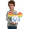 Disney Pride Character Head Plush Mickey Mouse, Just Play, Kids Toys for Ages 2 Up, Amazon Exclusive by Just Play