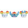 Disney Pride Character Head Plush Mickey Mouse, Just Play, Kids Toys for Ages 2 Up, Amazon Exclusive by Just Play