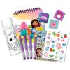 Tara Toys Gabby’s Dollhouse My Own Creativity Set All-in-One Activity Kit with Coloring, Stickers & Crafts Fun Travel and Party Toy for Kids Ages 3+, DreamWorks Official