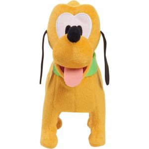 Disney Classics Pluto Walking and Barking Interactive Plush Stuffed Animal, Super Soft Plush, Kids Toys for Ages 2 Up by Just Play