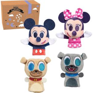 Disney Junior Music Lullabies Finger Puppets, Includes Mickey Mouse, Minnie Mouse, Bingo, and Rolly