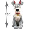 Disney 13-inch Large Tramp Stuffed Animal, Dog, Lady and the Tramp Plush, Kids Toys for Ages 2 Up, Amazon Exclusive by Just Play