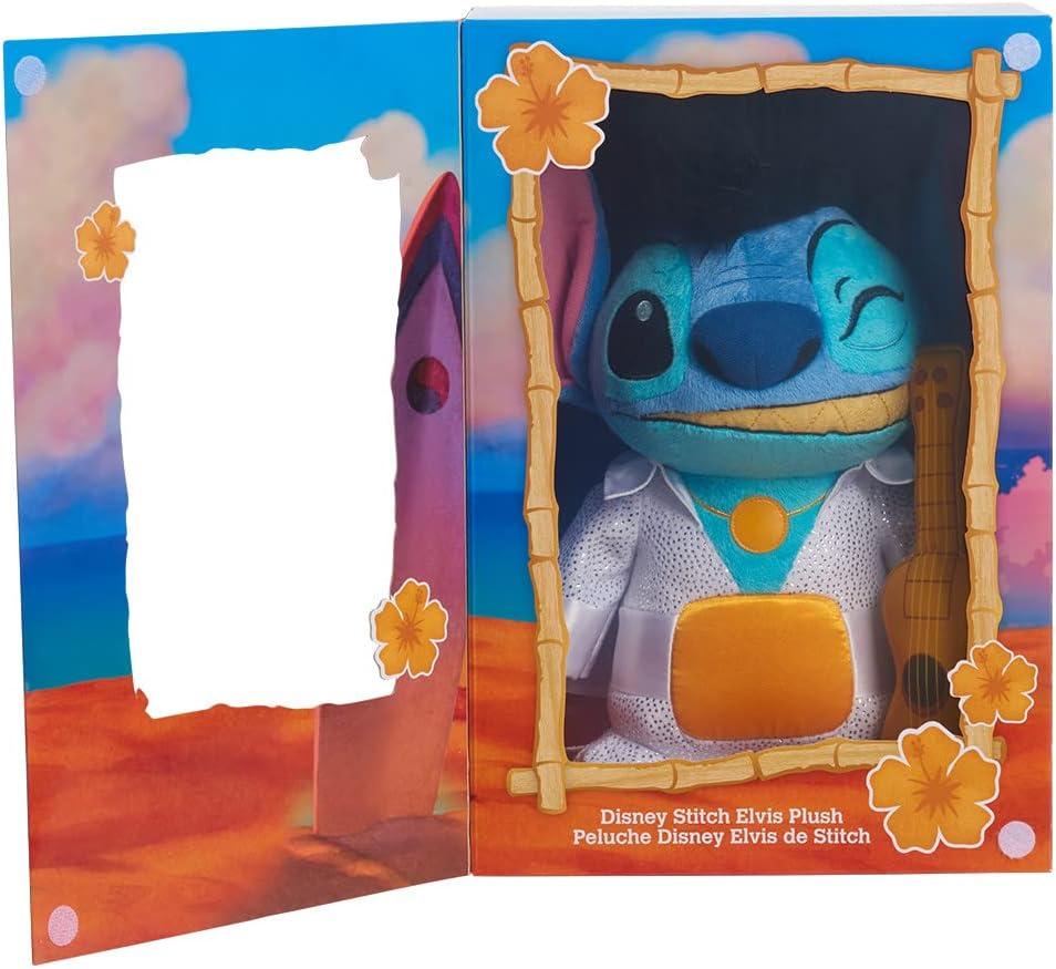 image:imageJust Play STITCH Disney Elvis Stitch Collector Plush Stuffed Animal Alien Officially Licensed Kids Toys for Ages 3 Up Amazon Exclusive