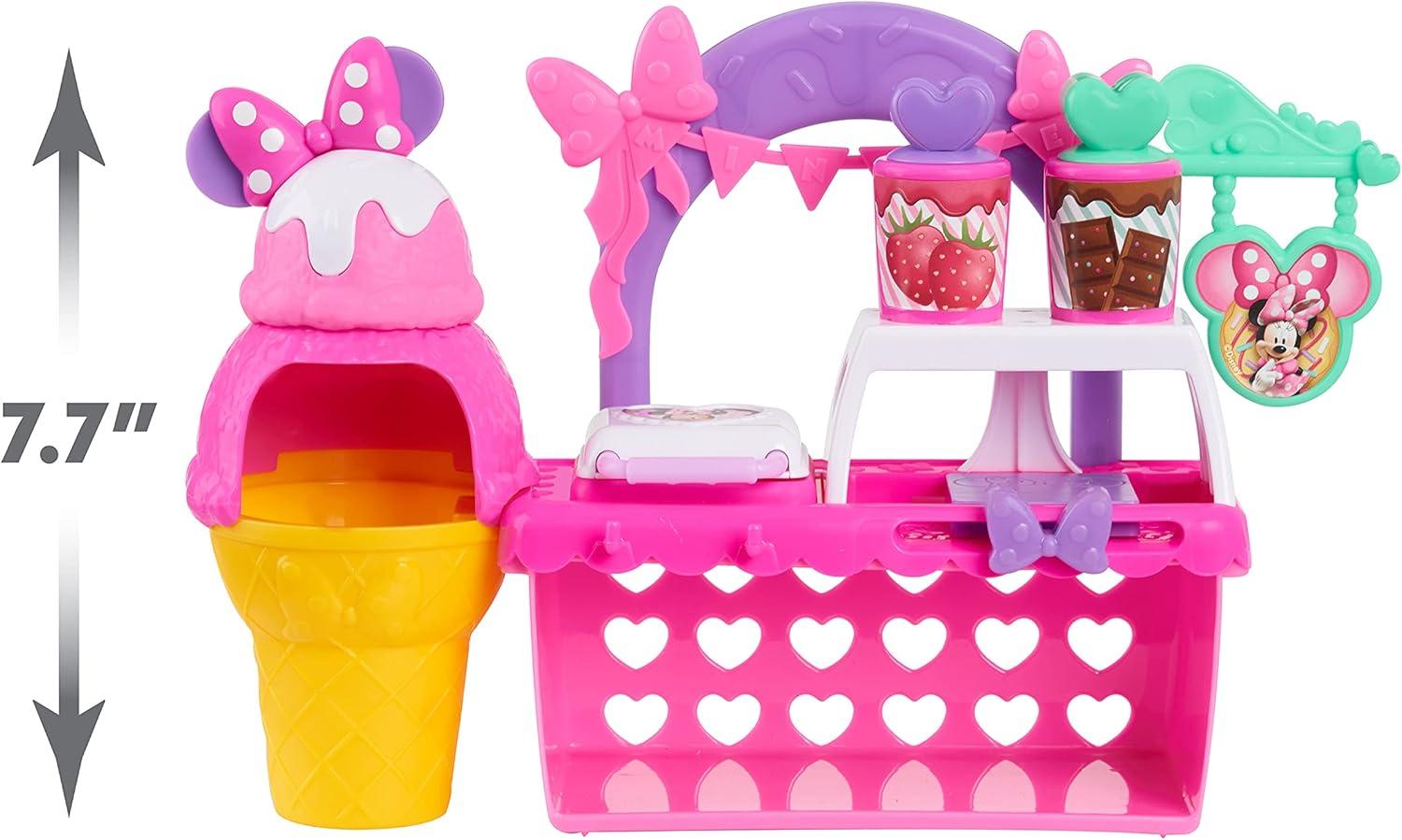 image:imageDisney Junior Minnie Mouse Sweets amp Treats Shop 16piece Pretend Play Food Set with 6inch Figure Officially Licensed Kids Toys for Ages 3 Up