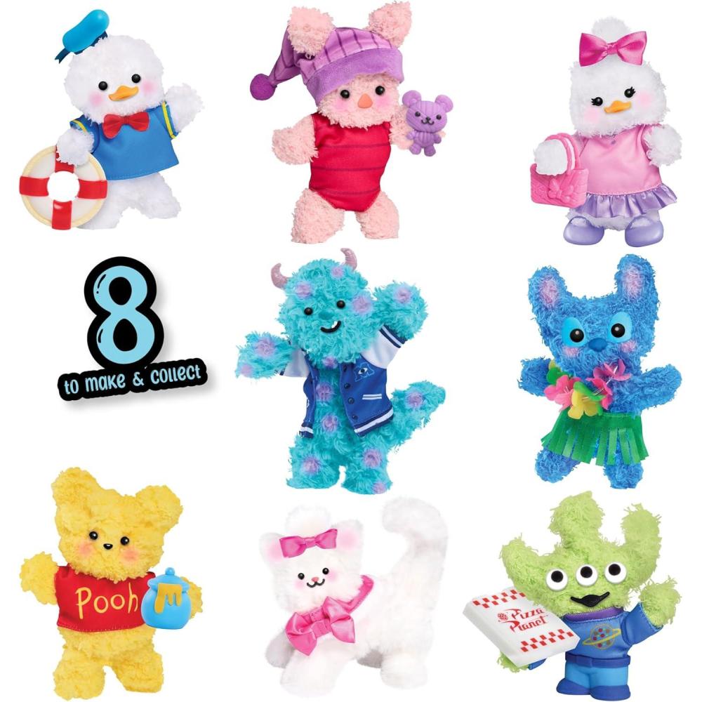 image:imageJust Play Knotz Disney 8 Collectible Disney Characters for Boy and Girls Ages 8 and up