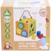 Early Learning Centre Wooden Stacking Train, Hand Eye Coordination, Problem Solving, Kids Toys for Ages 18 Month, Amazon Exclusive(Mini Wooden Activity Cube)