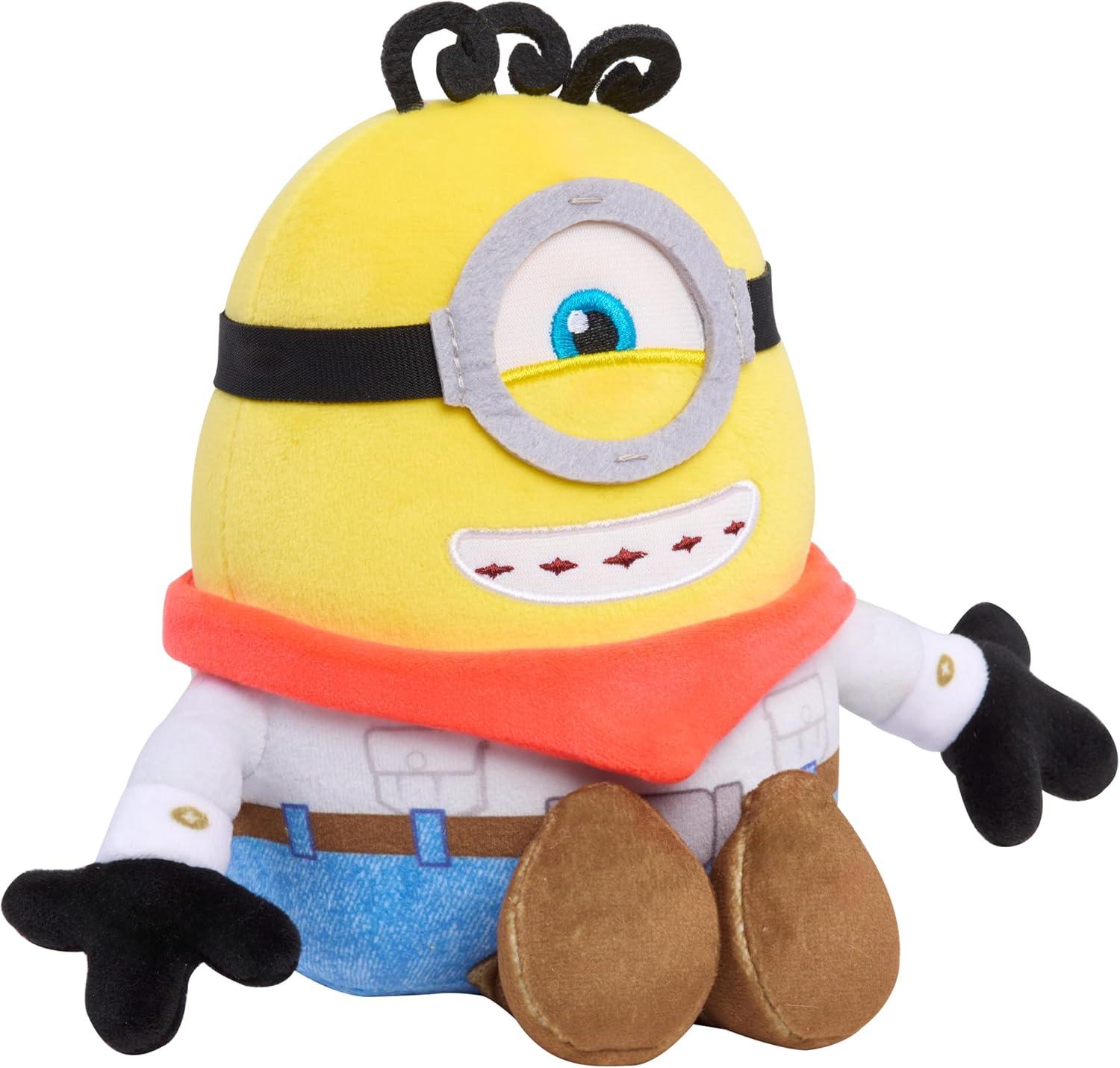 image:imageIllumination Minions amp Monsters James Squooshy Plush Toy 7Inch Soft Squishy Stuffed Animal Sensory Fidget Toy with Bean Fill Kids Gift Ages 3