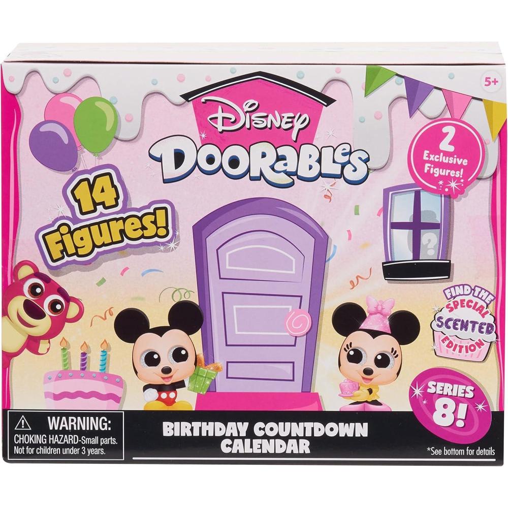 image:imageDisney Doorables Countdown to Birthday Calendar Collectible Blind Bag Figures Kids Toys for Ages 5 Up Amazon Exclusive by Just PlayCalendar
