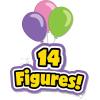 Disney Doorables Countdown to Birthday Calendar, Collectible Blind Bag Figures, Kids Toys for Ages 5 Up, Amazon Exclusive by Just Play(Calendar)
