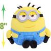 Illumination Minions & Monsters Ed Squooshy Plush Toy, 7-Inch Soft Squishy Stuffed Animal, Sensory Fidget Toy with Bean Fill, Kids Gift Ages 3+