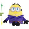 Illumination Minions & Monsters Henry Squooshy Plush Toy, 8-Inch Soft Squishy Stuffed Animal, Sensory Fidget Toy with Bean Fill, Kids Gift Ages 3+