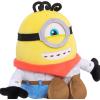 Illumination Minions & Monsters James Squooshy Plush Toy, 7-Inch Soft Squishy Stuffed Animal, Sensory Fidget Toy with Bean Fill, Kids Gift Ages 3+